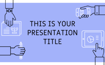 ビジネス用に使いやすいシンプルなパワポテンプレート　Roderigo presentation template