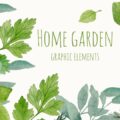 植物のパワーポイントテンプレート